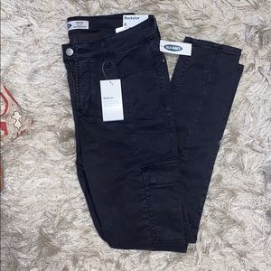 Dark gray cargo jeans